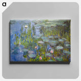 Water Lilies - Claude Monet Canvas.