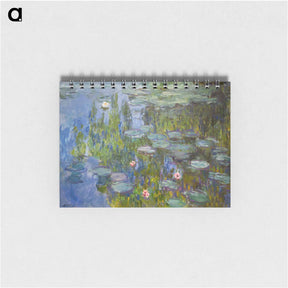 アートメモ帳-Water Lilies - クロード モネ Memo.