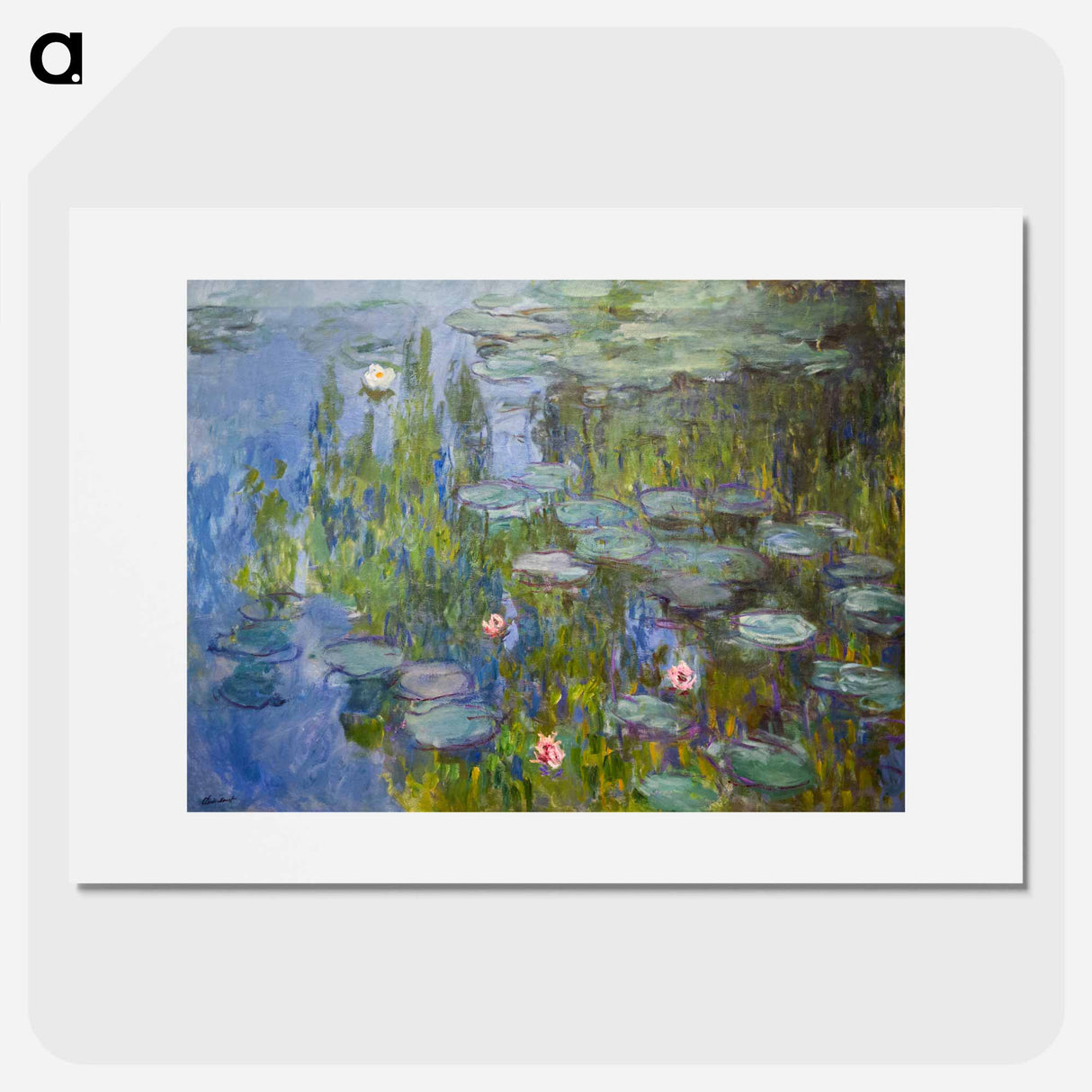 Water Lilies - Claude Monet Poster.