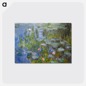 アートポストカード-Water Lilies - クロード モネ Postcard.
