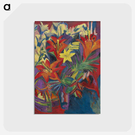 アートポストカード-Still Life with Lilies
 - ダラス美術館 Postcard.