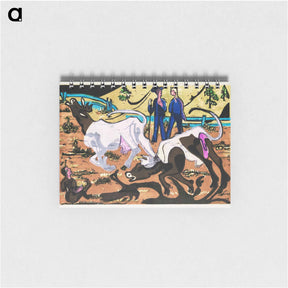 アートメモ帳-Cows in Spring
 - デトロイト美術館 Memo.