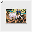 アートポストカード-Cows in Spring
 - デトロイト美術館 Postcard.
