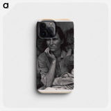 Destitute pea pickers in California. Mother of seven children. Age 32 - ドロテア ラング Phone Case.
