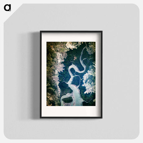 アートポスター-Earth Observation from the International Space Station
 - 上空からの地球 Poster.