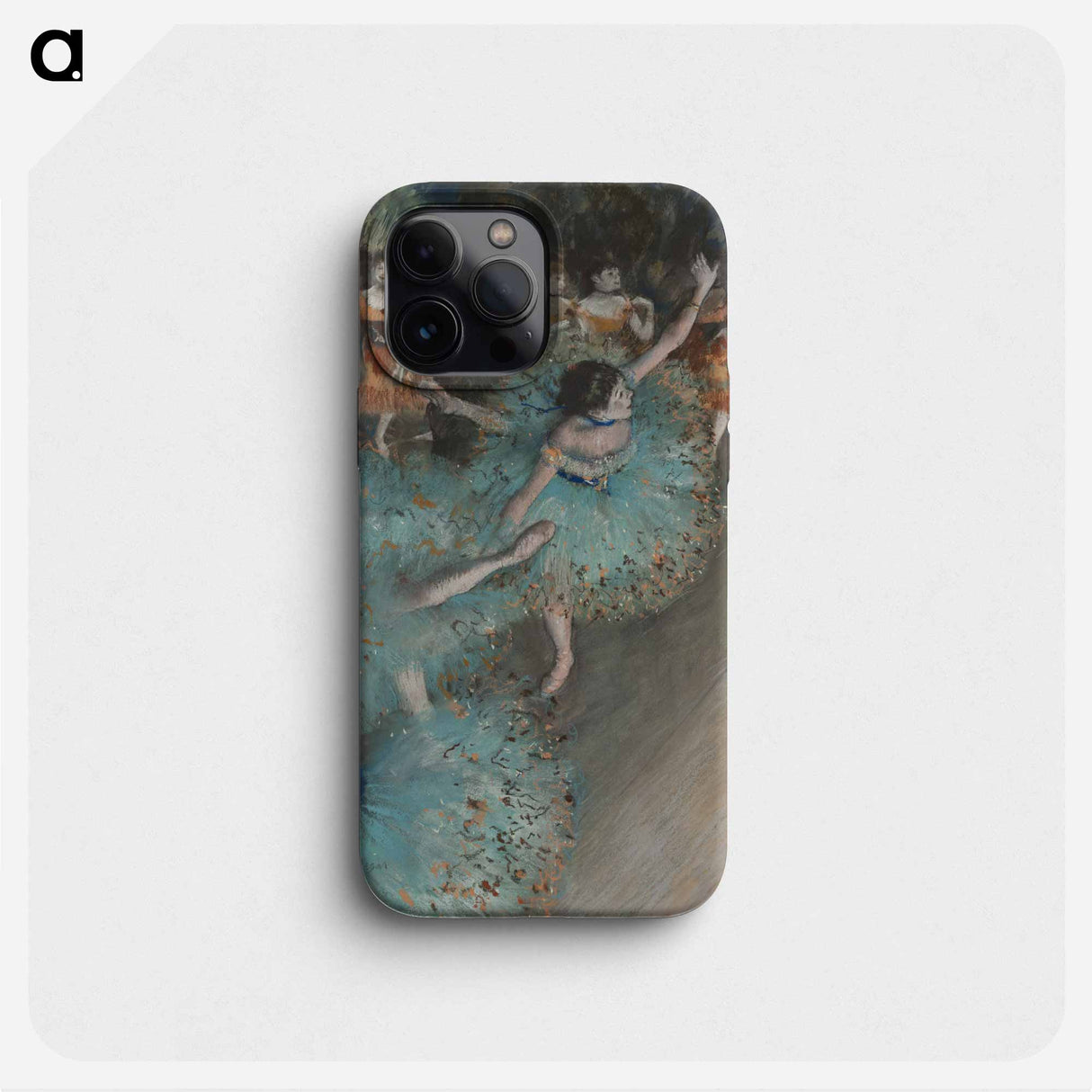 Swaying Dancer - Edgar Degas Phone Case.