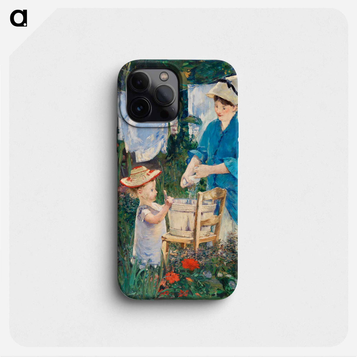 Laundry - Edouard Manet Phone Case.