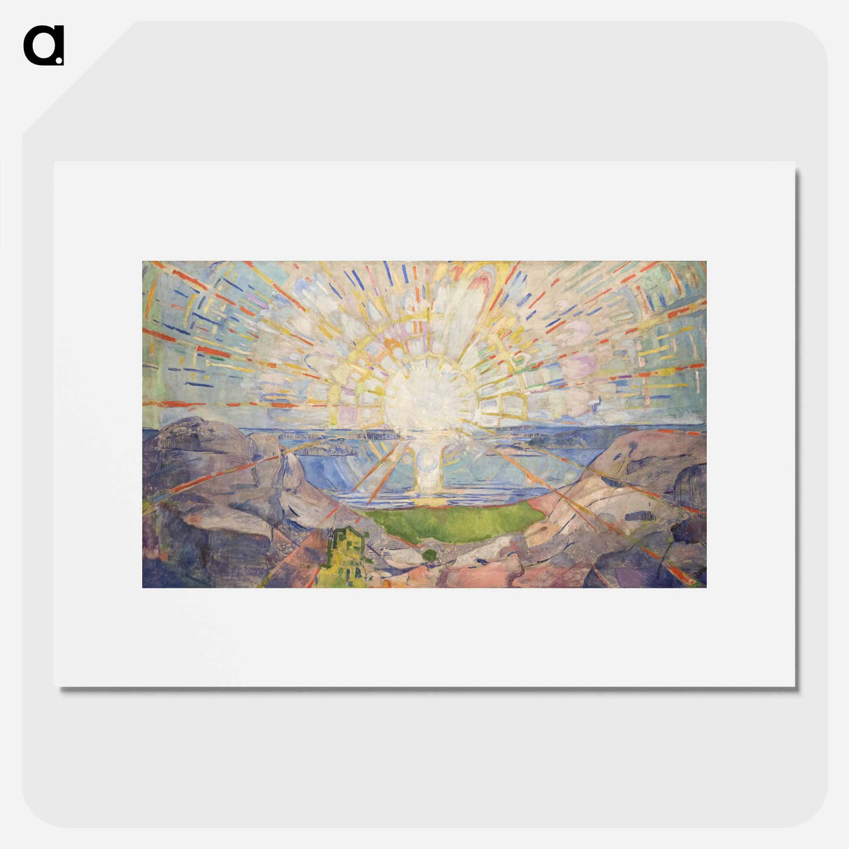 The Sun - Edvard Munch Poster.