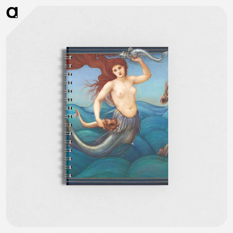 アートメモ帳-A Sea-Nymph - エドワード バーン ジョーンズ Memo.
