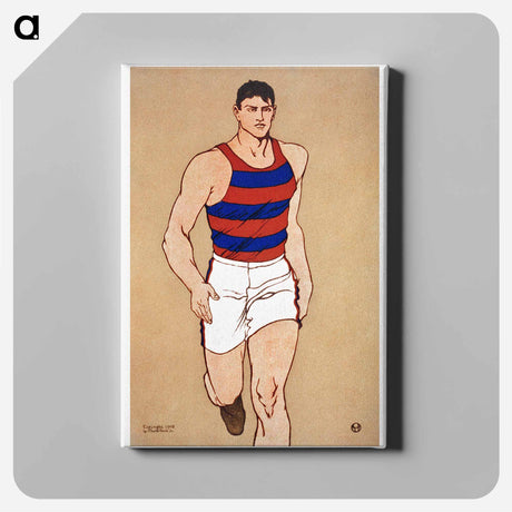 アートパネル-Athlete - エドワード ペンフィールド Canvas.