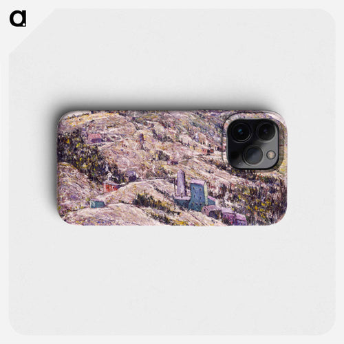 Gold Mining, Cripple Creek - アーネスト ローソン Phone Case.