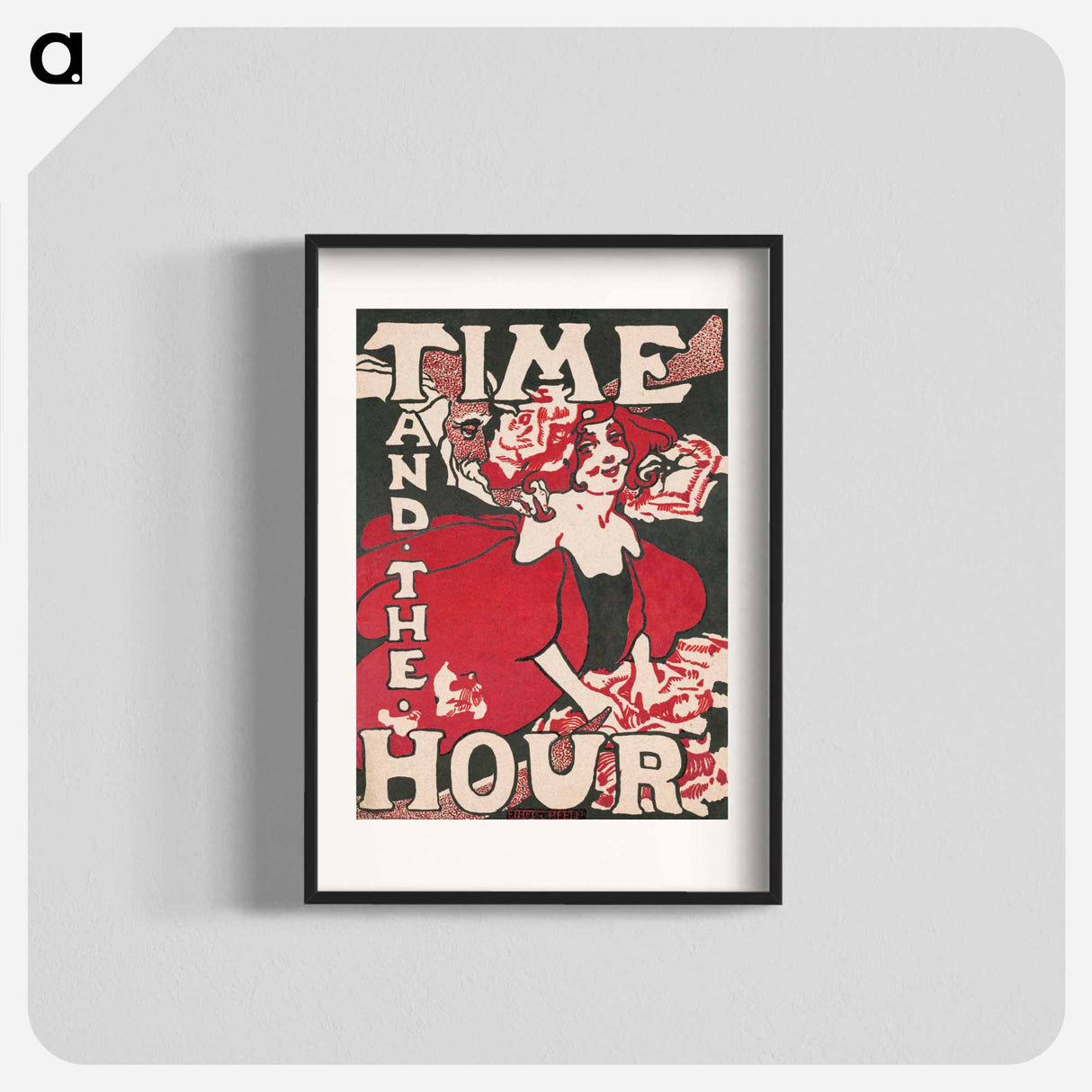 Time and the Hour - Ethel Reed Poster.