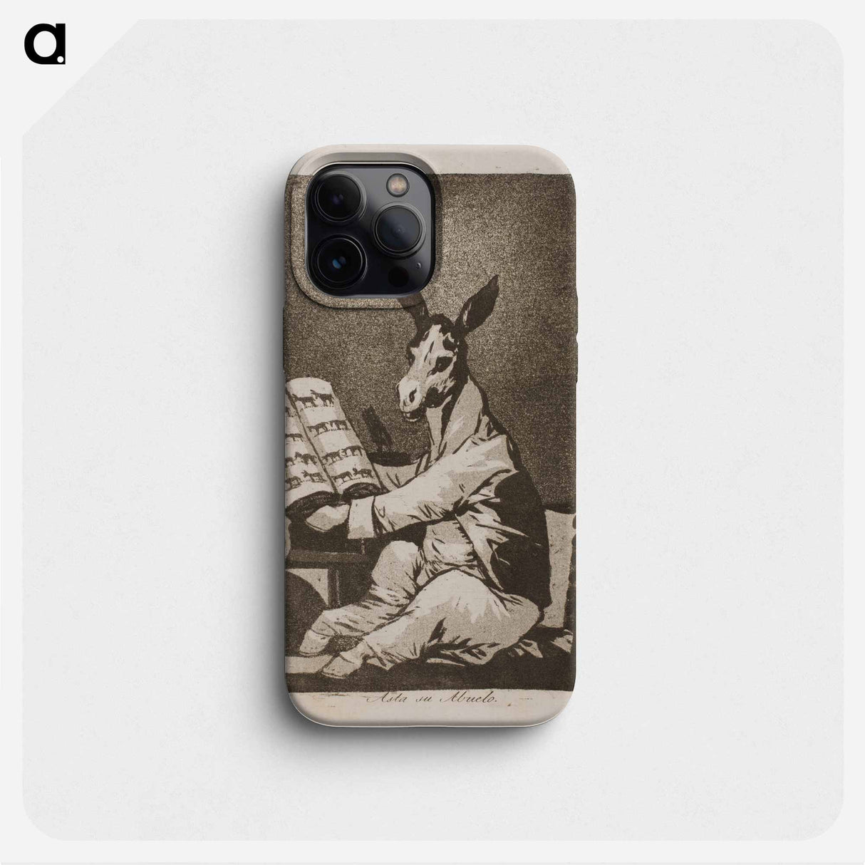 And so was his grandfather - Francisco de Goya Phone Case.