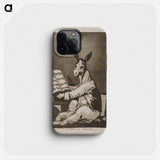 And so was his grandfather - Francisco de Goya Phone Case.