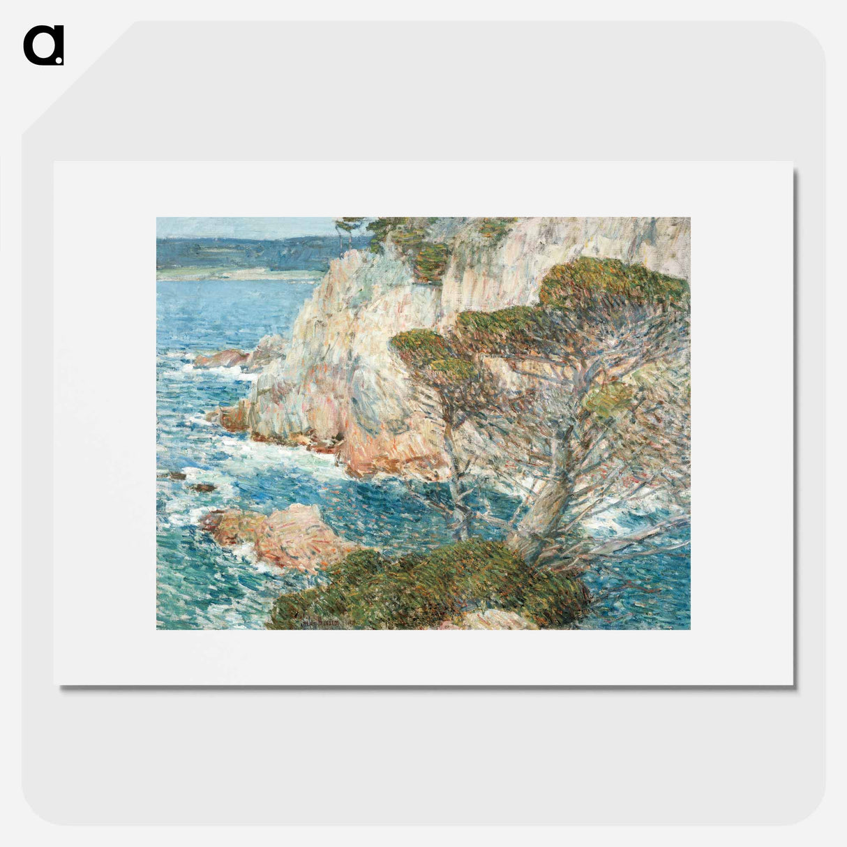 Point Lobos, Carmel - Frederick Childe Hassam Poster.