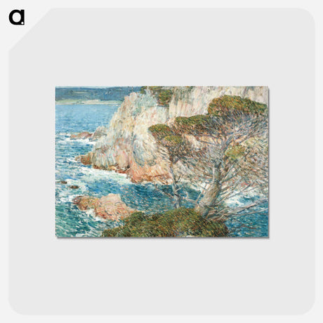 アートポストカード-Point Lobos, Carmel - フレデリック チャイルド ハッサム Postcard.