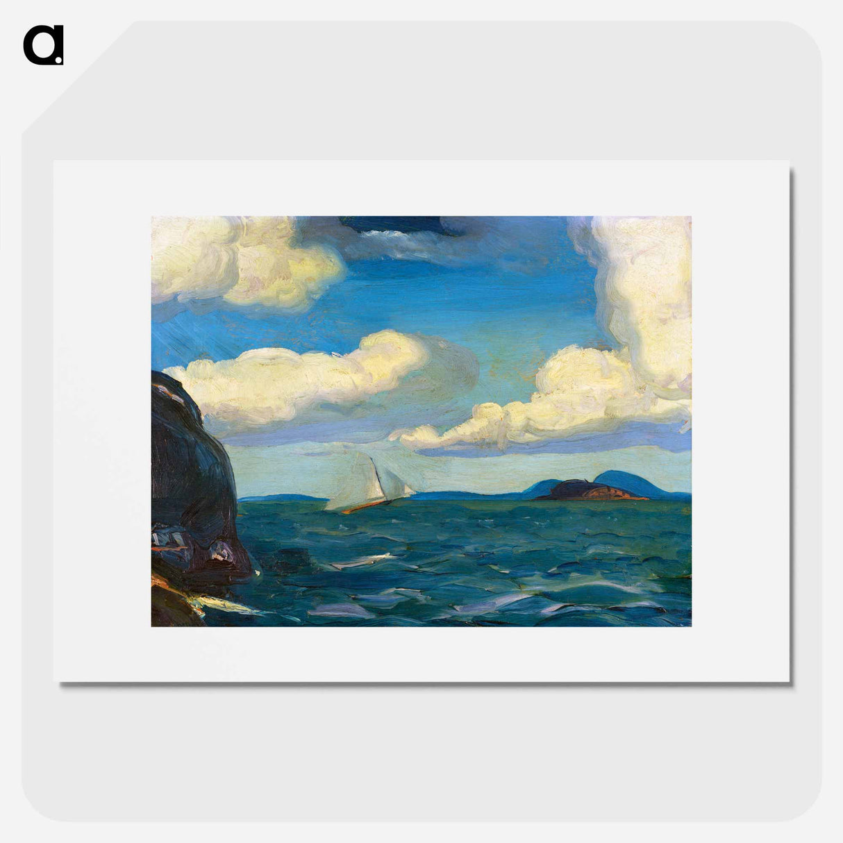 A Fresh Breeze - George Bellows Poster.