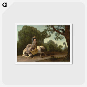 アートポストカード-The Farmer's Wife and the Raven
 - ジョージ スタッブス Postcard.