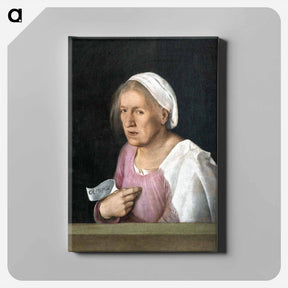 アートパネル-Old Woman
 - ジョルジョーネ Canvas.