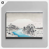 アートパネル-The Great Bridge of Sanjō in Kyoto
 - 橋口 五葉 Canvas.