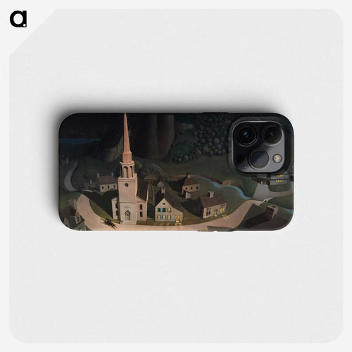 Midnight Ride of Paul Revere - グラント ウッド Phone Case.