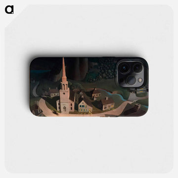 Midnight Ride of Paul Revere - グラント ウッド Phone Case.