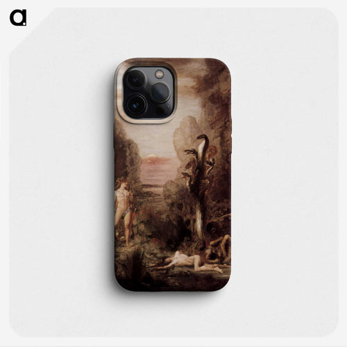 ヘラクレスとレルネのヒドラ - ギュスターヴ モロー Phone Case.