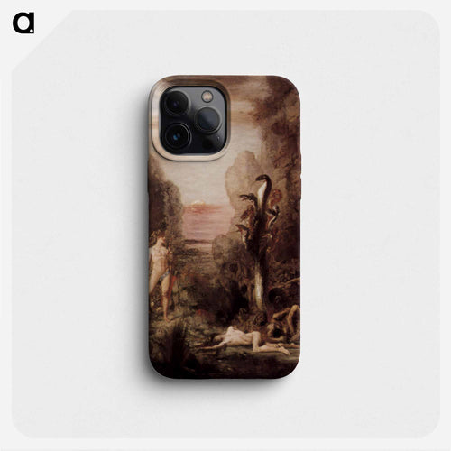 『ヘラクレスとレルネのヒュドラ』(1869年-1876年) - ギュスターヴ モロー Phone Case.