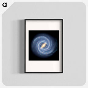 アートポスター-Milky Way View
 - ハッブル画像 Poster.