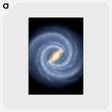 アートポストカード-Milky Way View
 - ハッブル画像 Postcard.