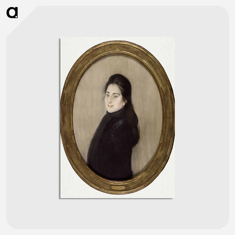 アートポストカード-La marquise de Casa-Fuerte
 - ジャック エミール ブランシュ Postcard.