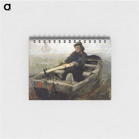 アートメモ帳-The Rower - ジェームズ アンソール Memo.