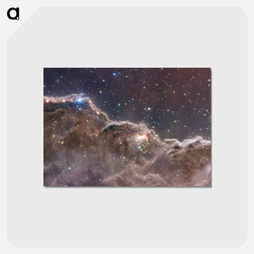 Cosmic Cliffs in Carina
 - ジェームズ ウェッブ宇宙望遠鏡 Postcard.