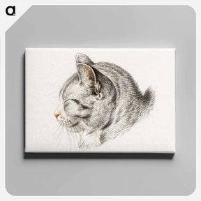 アートパネル-Sketch of a cat - ジャン ベルナール Canvas.