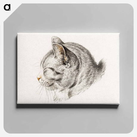 アートパネル-Sketch of a cat - ジャン ベルナール Canvas.