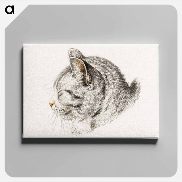アートパネル-Sketch of a cat - ジャン ベルナール Canvas.