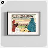 Hinde-Rijwielen Fabriek Amsterdam - ヨハン ヘオルフ ファン カスペル Poster.