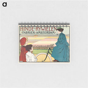 アートメモ帳-Hinde-Rijwielen Fabriek Amsterdam - ヨハン ヘオルフ ファン カスペル Memo.