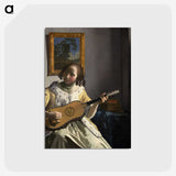 1-10_Johannes-Vermeer_postcard