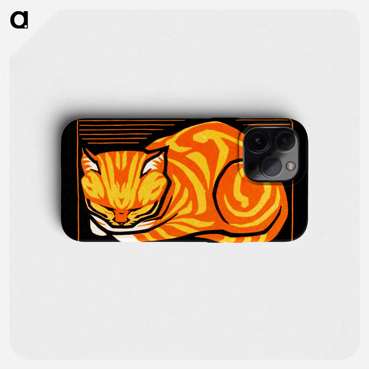 December Cat - Julie de Graag Phone Case.