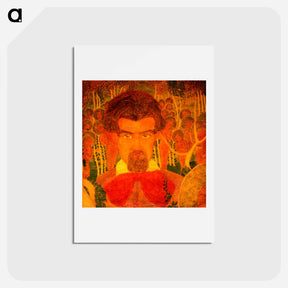 アートポストカード-Self-Portrait - カジミール マレーヴィチ Postcard.