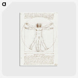 1-10_Leonardo-Da-Vinci_postcard