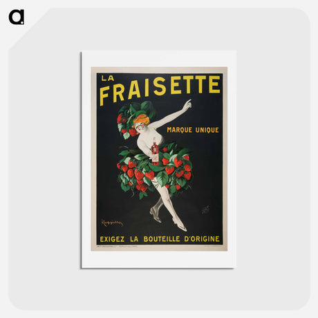アートポストカード-The Fraisette - レオネット カピエッロ Postcard.