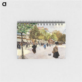 アートメモ帳-Boulevard de Clichy - ルイ アベル トルシェ Memo.