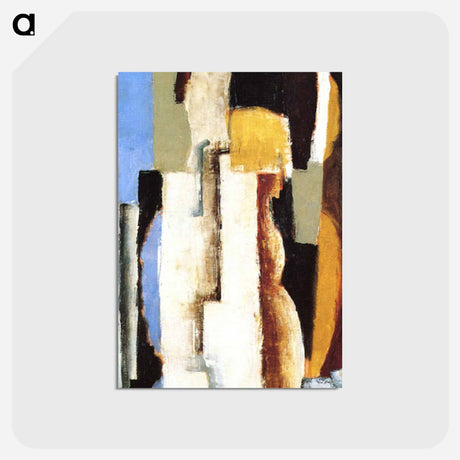 アートポストカード-A Cello - ルイ マルクーシ Postcard.