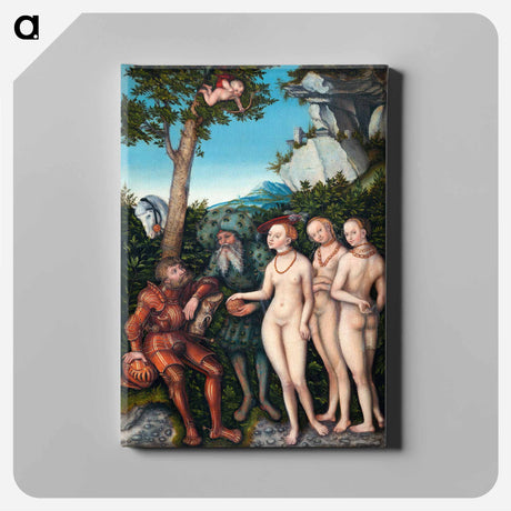 アートパネル-Judgment of Paris
 - ルーカス クラナッハ Canvas.