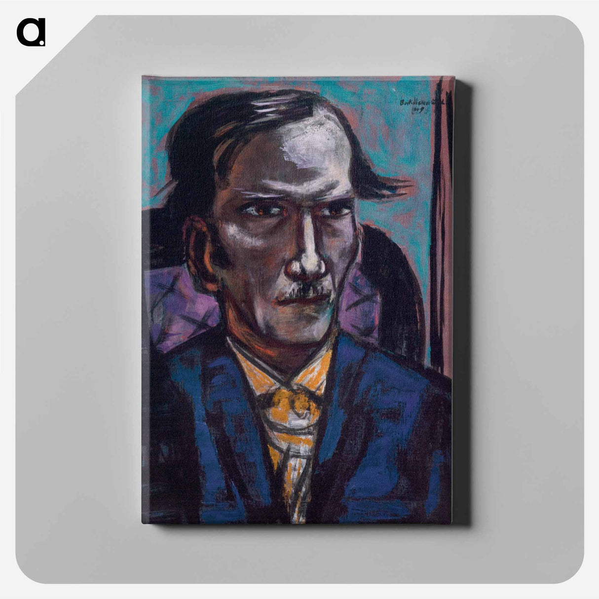 アートパネル-Portrait of Fred Conway
 - マックス ベックマン Canvas.