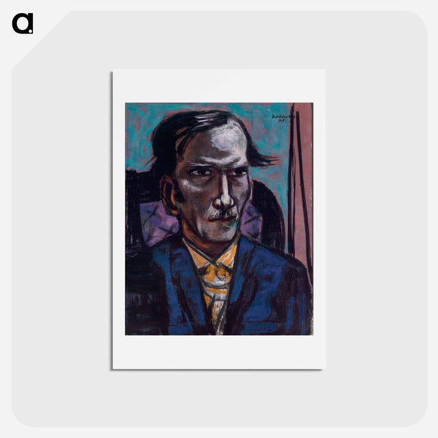 アートポストカード-Portrait of Fred Conway
 - マックス ベックマン Postcard.