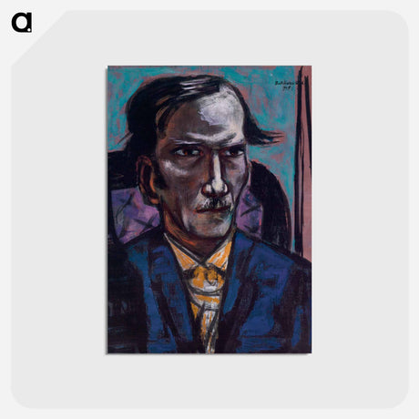 アートポストカード-Portrait of Fred Conway
 - マックス ベックマン Postcard.