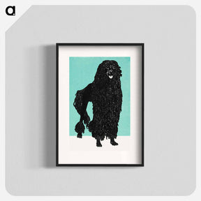 アートポスター-Poodle - モリツ ユング Poster.